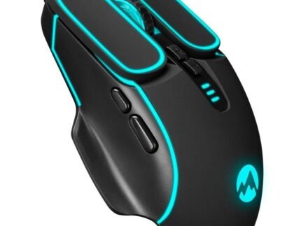 Everest X-Fora SM-G55 7200 DPI RGB Işıklı Gaming Mouse – Siyah
